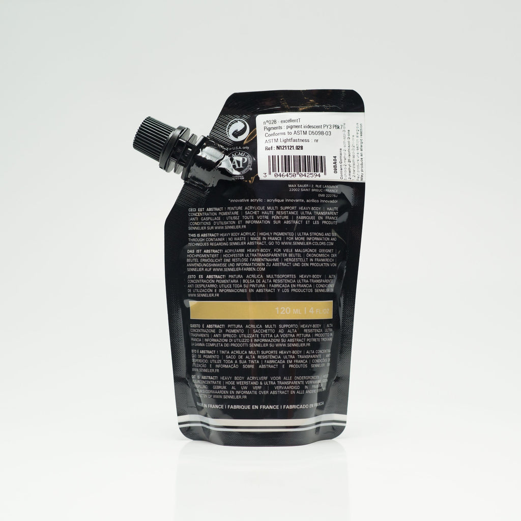 abstract 120ml Iridescent Or