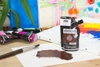 abstrait 120ml Terre D'ombre Brûlée