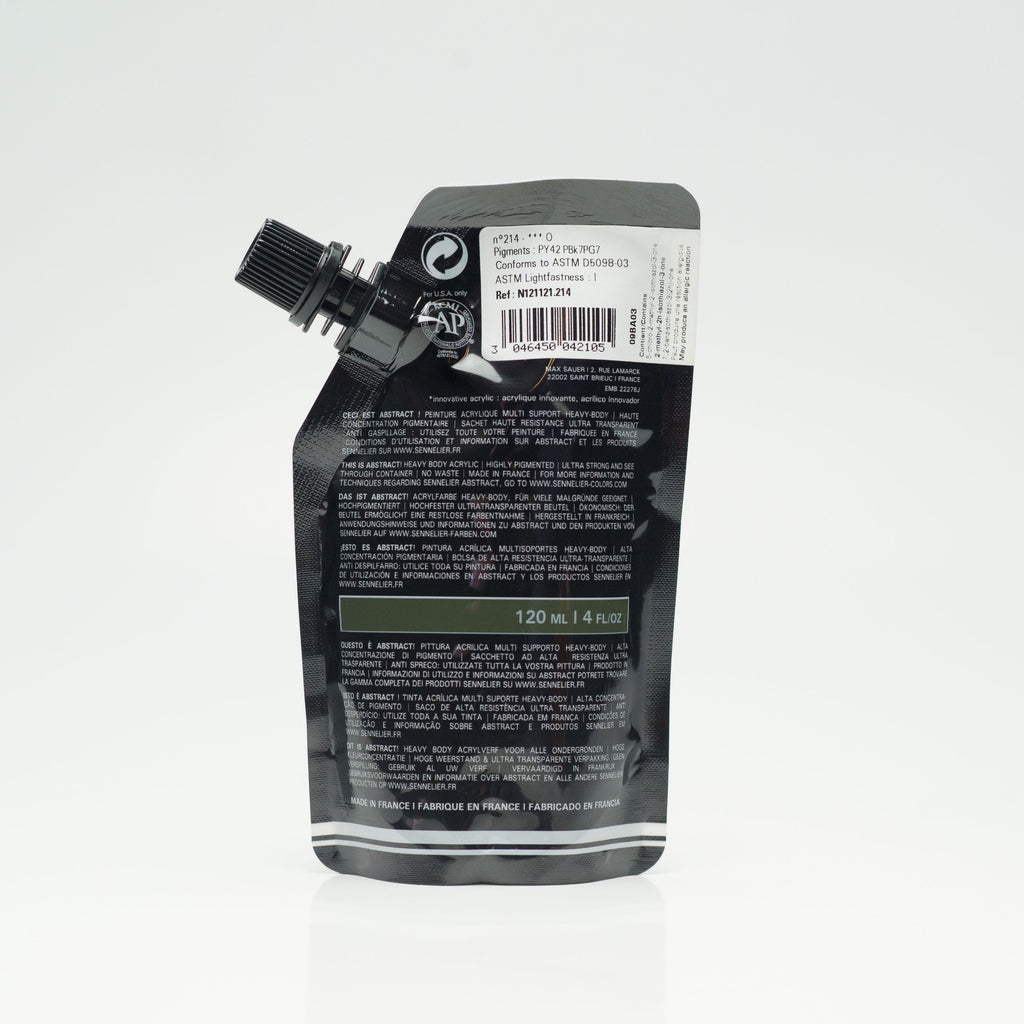 abstrait 120ml Terre Verte Brûlée