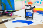 abstrait 120ml Bleu De Cobalt Imite