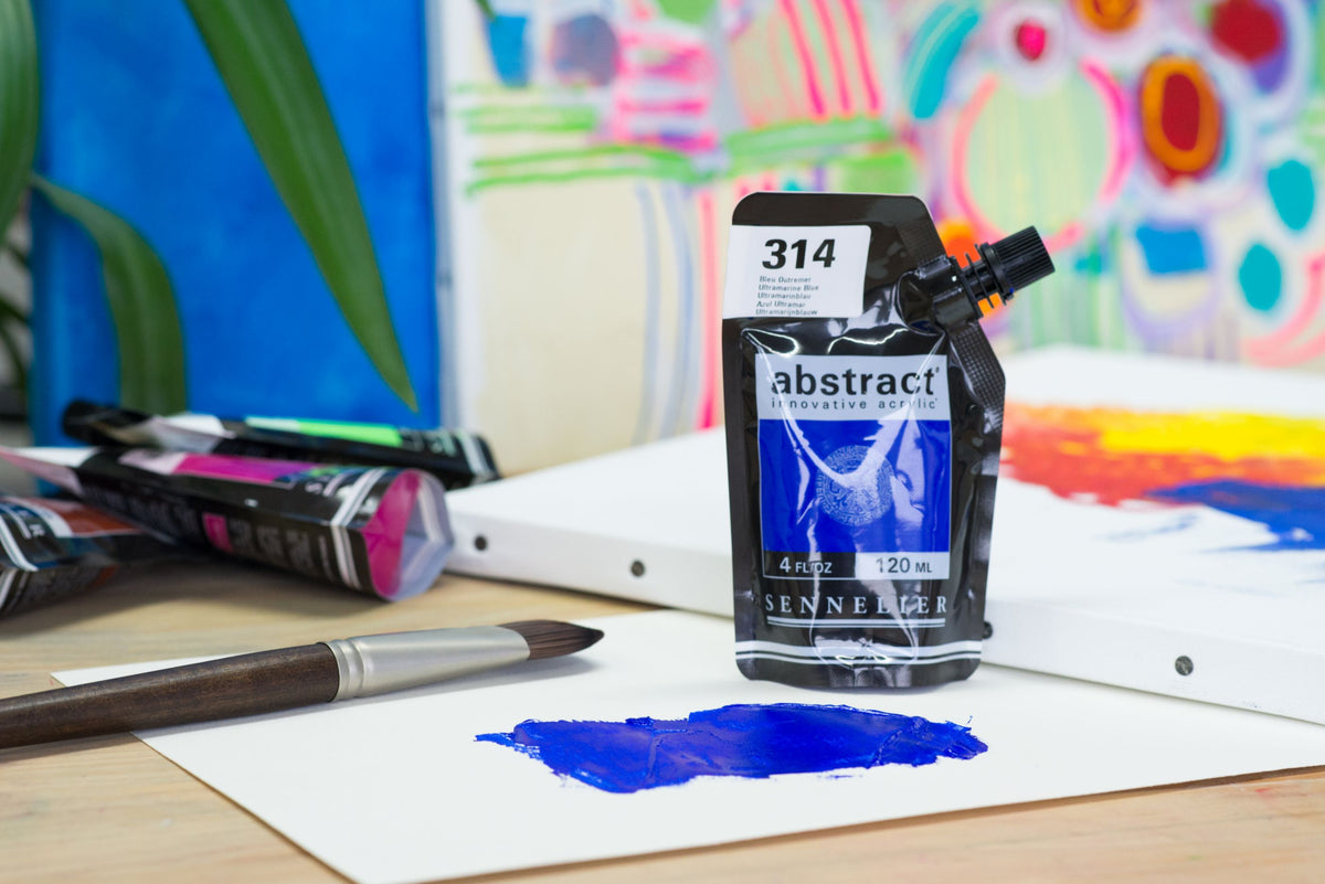abstract 120ml Bleu Outremer