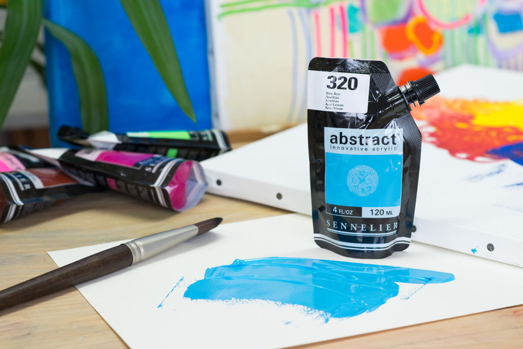 abstrait 120ml Bleu Azur
