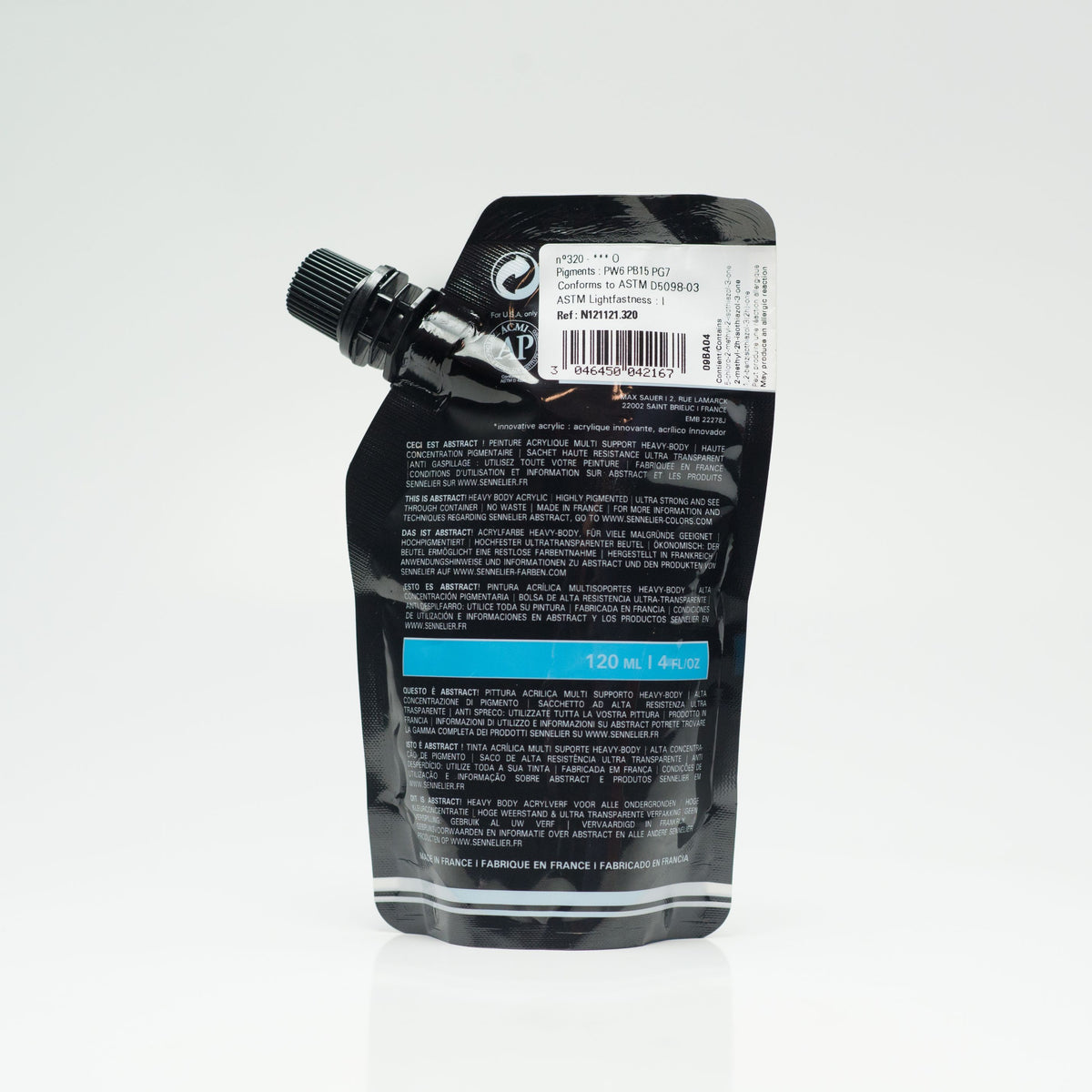abstract 120ml Bleu Azur