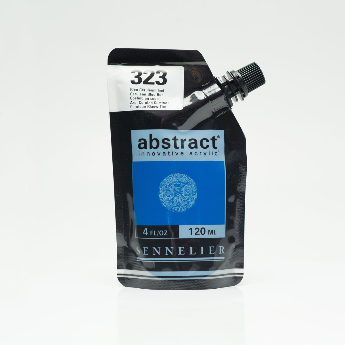 abstract 120ml Bleu Céruléum Imit