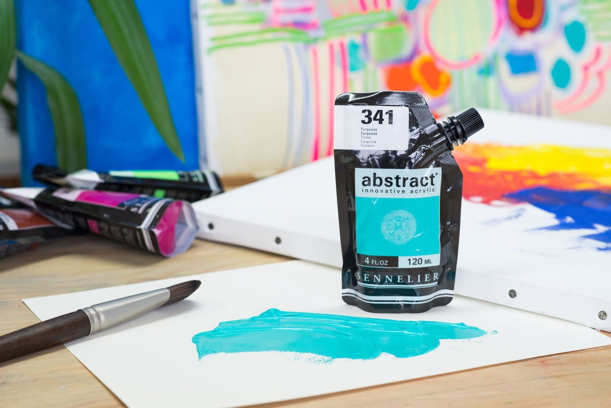 abstrait 120ml Turquoise