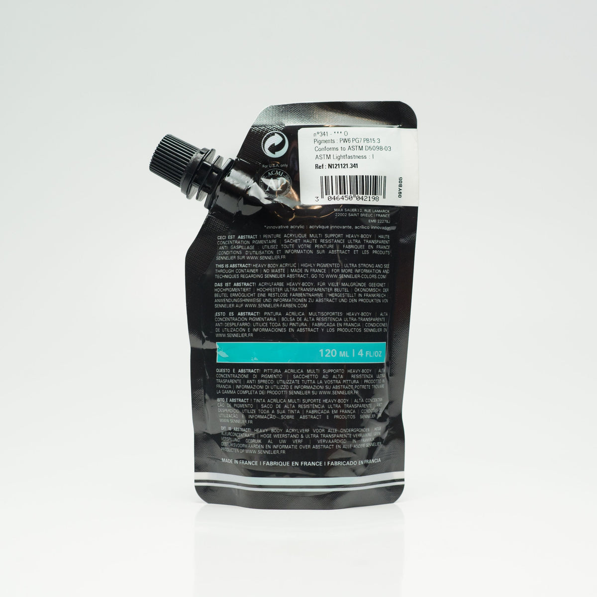 abstrait 120ml Turquoise
