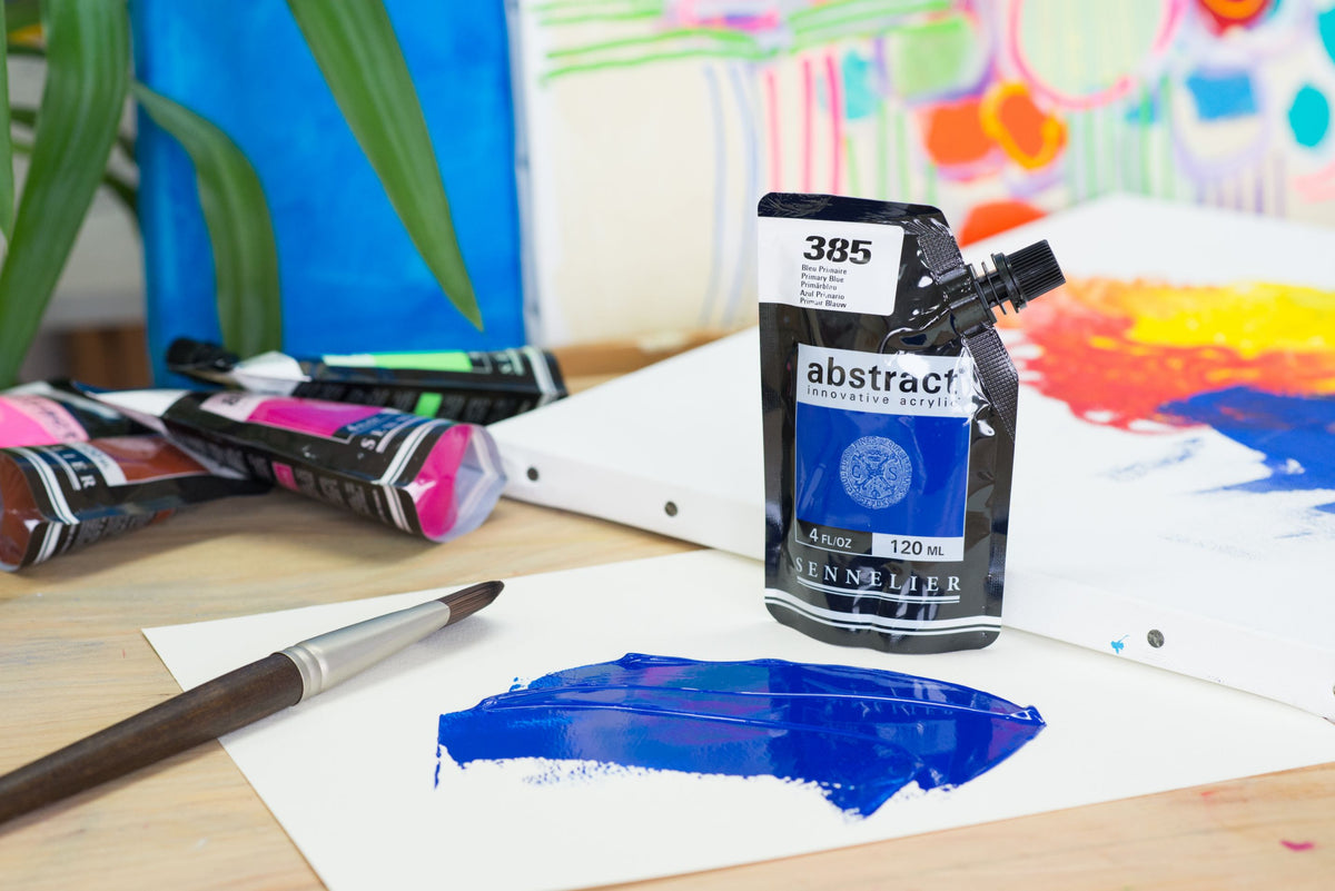 abstract 120ml Bleu Primaire