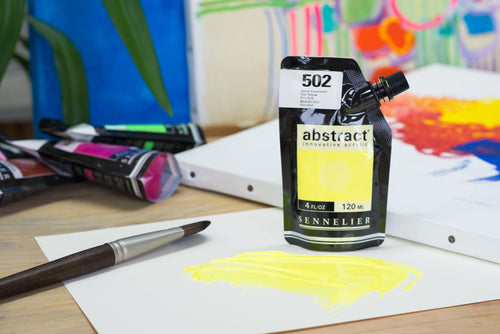abstract 120ml Jaune Fluorescent