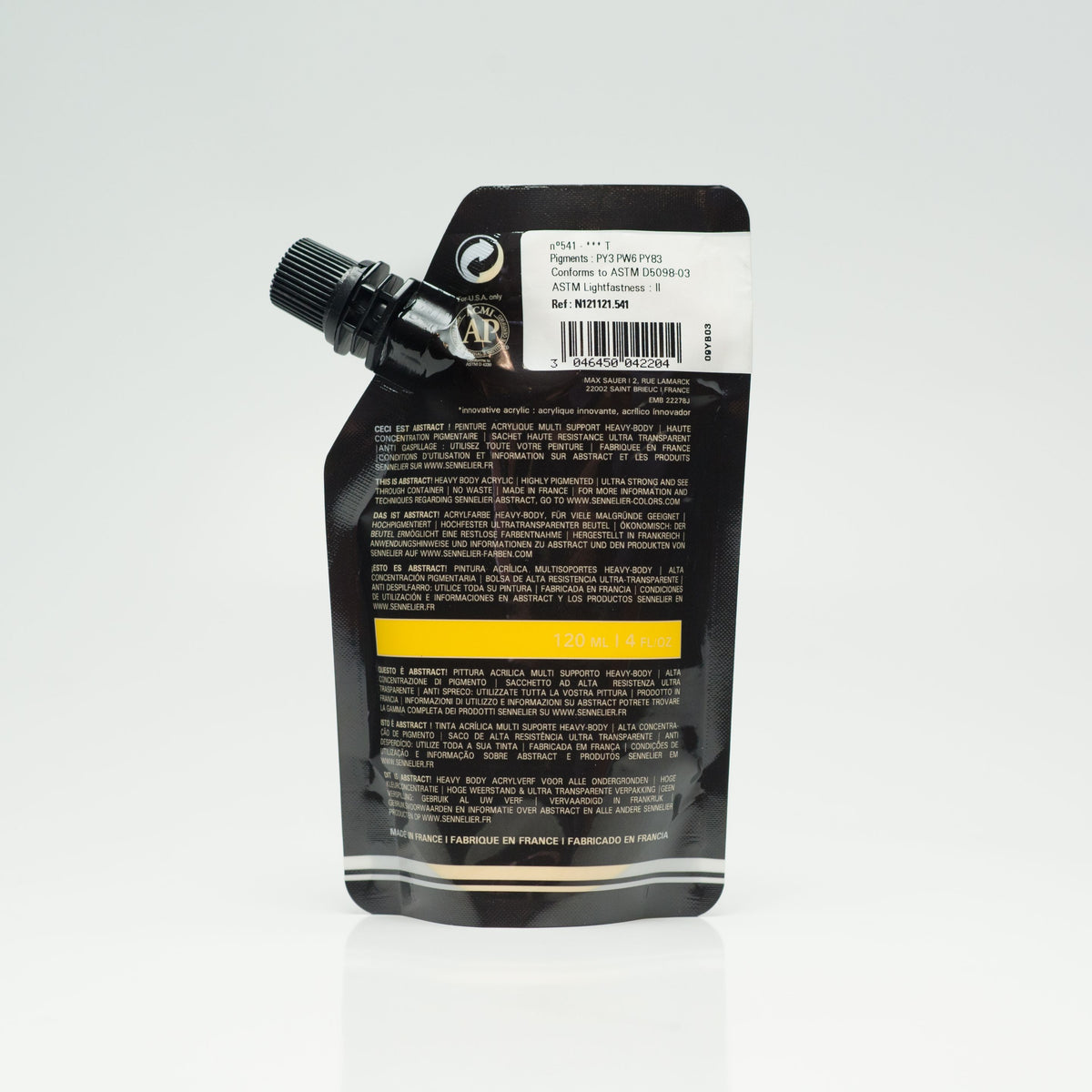 abstract 120ml Jaune De Cad Moyen Imit