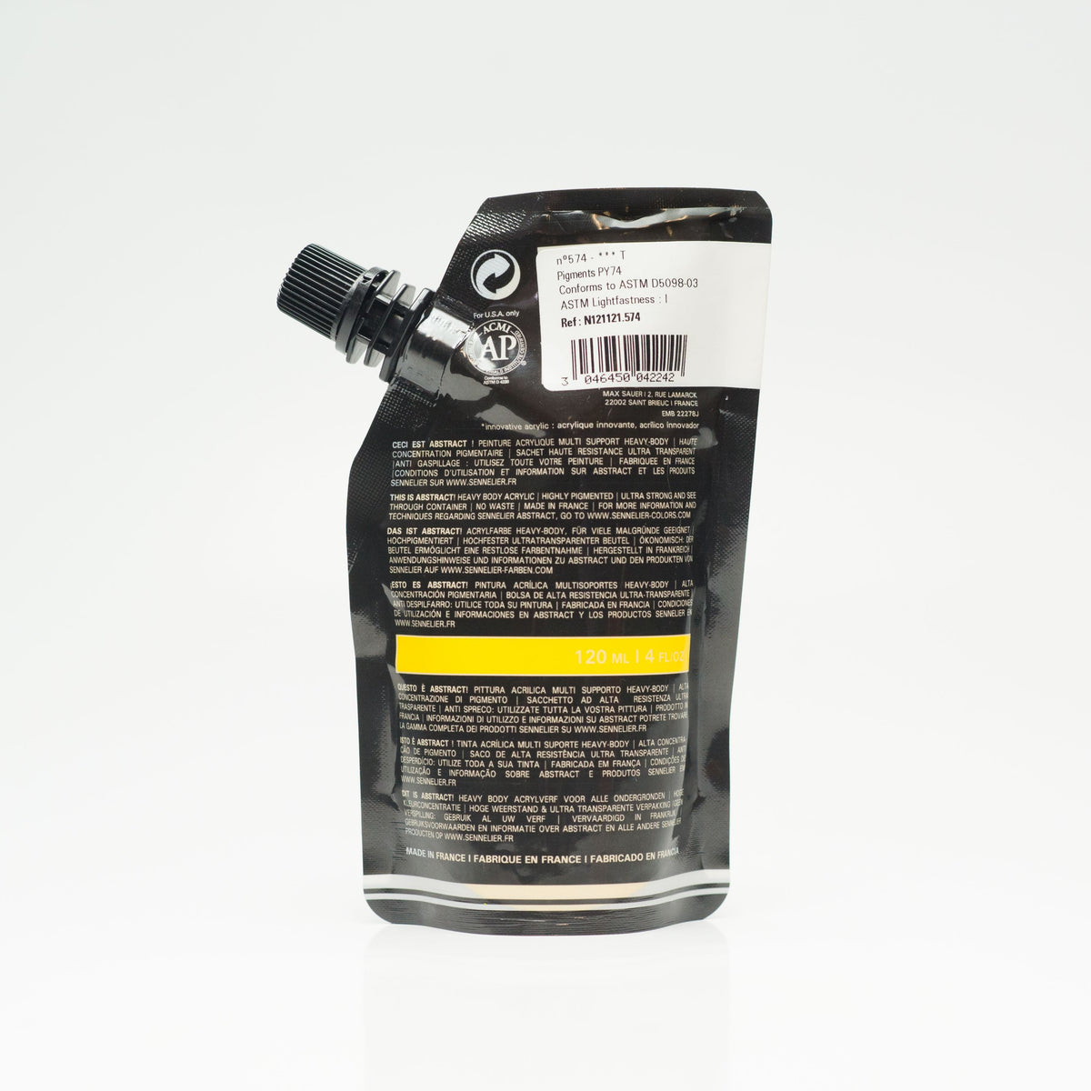 abstract 120ml Jaune Primaire