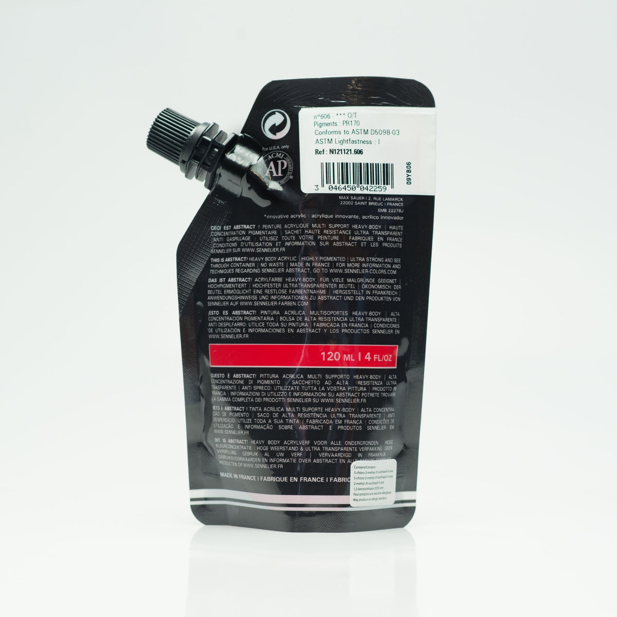 abstract 120ml Rouge De Cad Foncé Imit