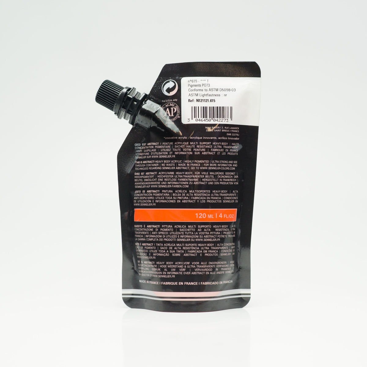 abstract 120ml Rouge De Cad Orange Imit