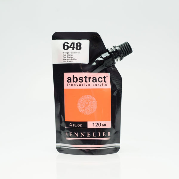 abstract 120ml Orange Fluorescent