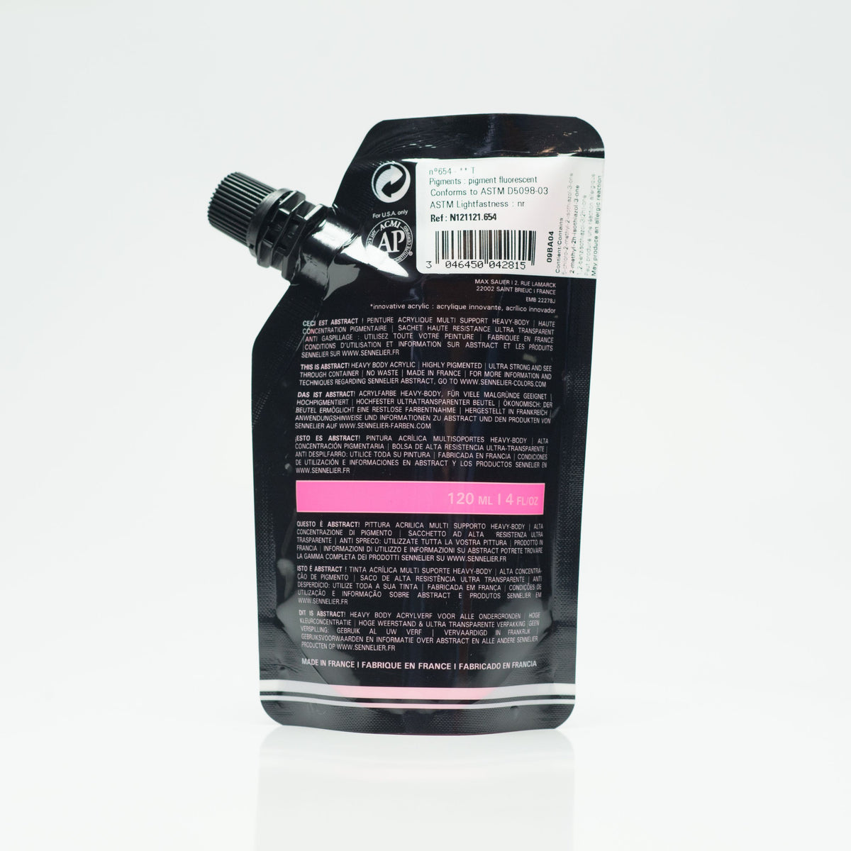 abstract 120ml Rose Fluorescent