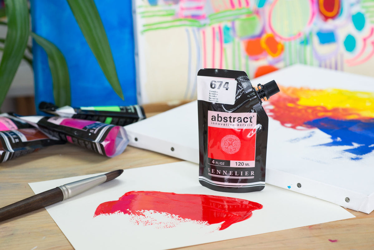 abstrait 120ml Vermillon