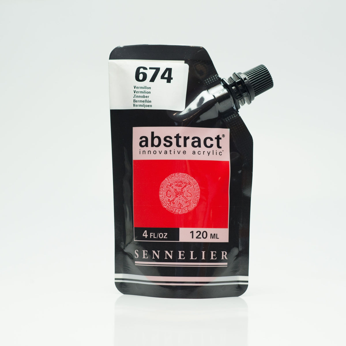 abstrait 120ml Vermillon