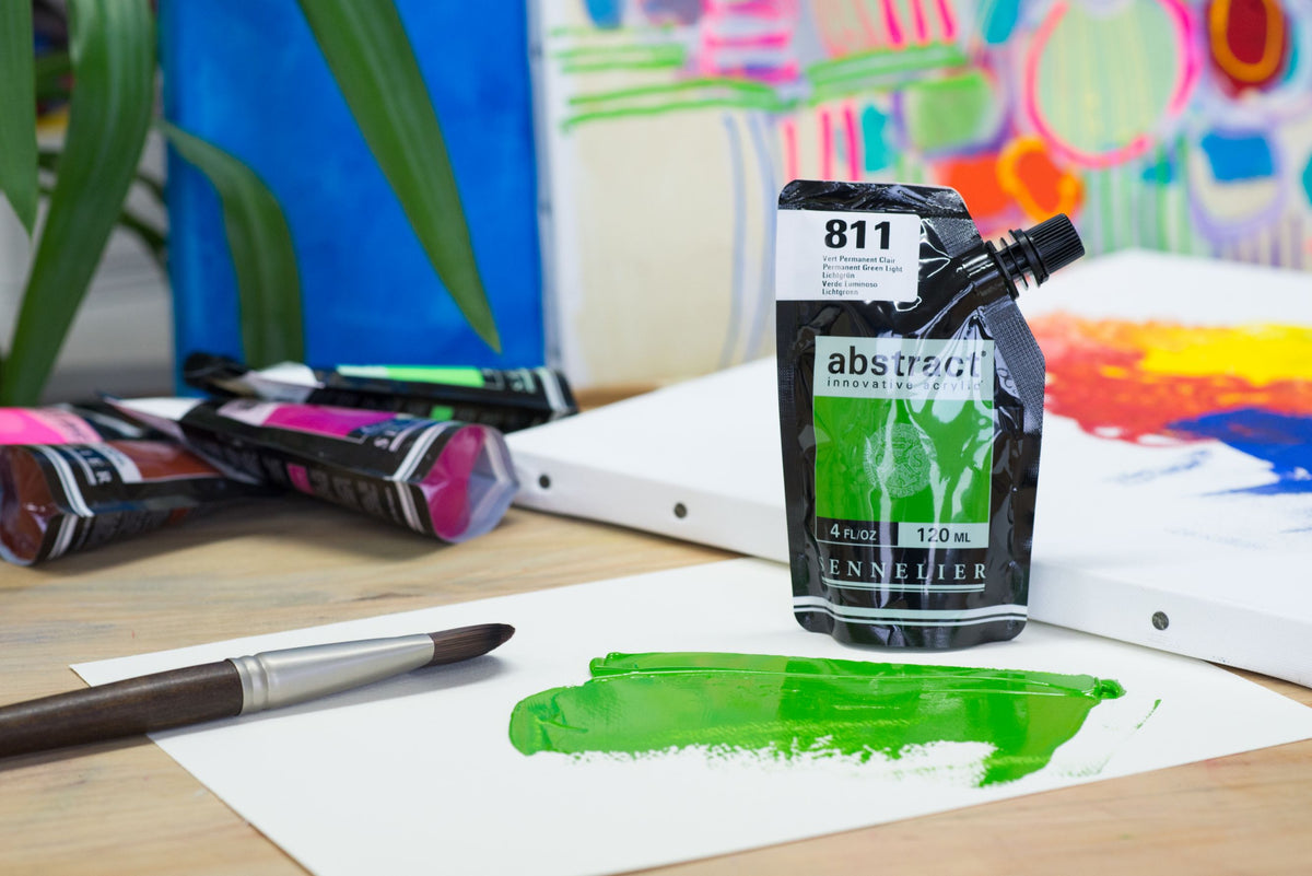 abstract 120ml Vert Permanent Clair