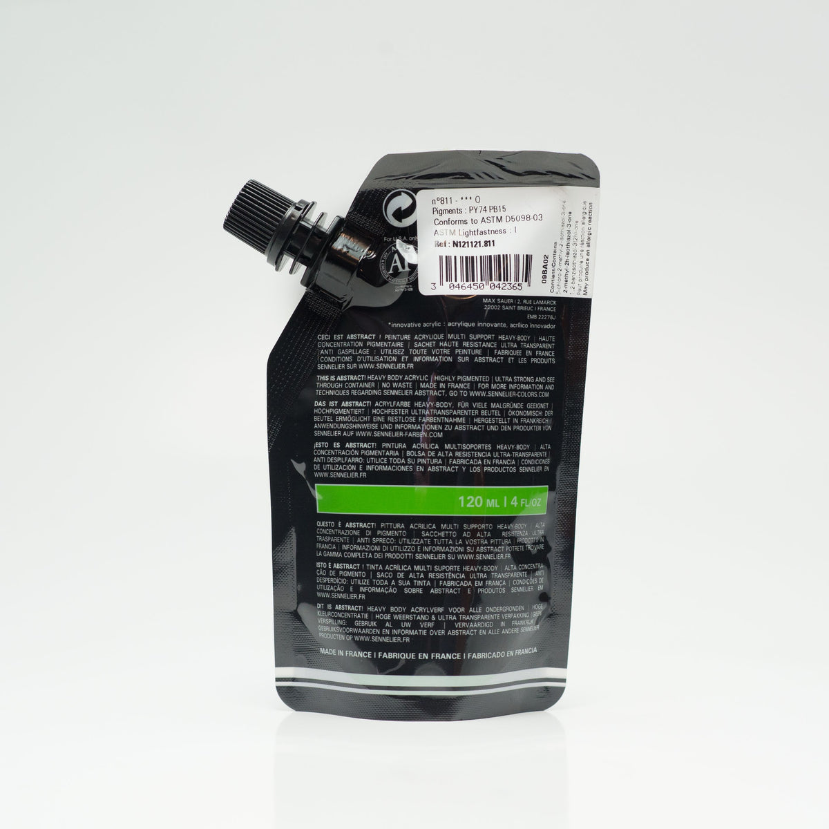 abstract 120ml Vert Permanent Clair