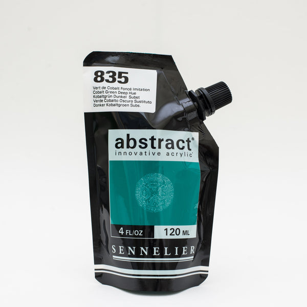 Abstract 120ml Vert de Cobalt Foncé Imitation