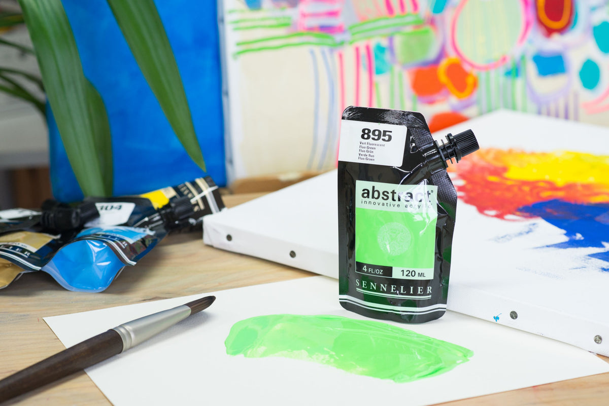 abstrait 120ml Vert Fluo