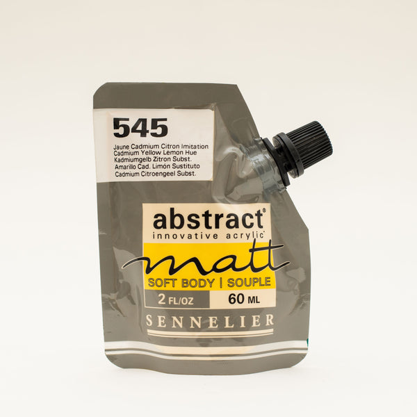 Abstract 60ml Mat Jaune Cadmium Citron Imitation