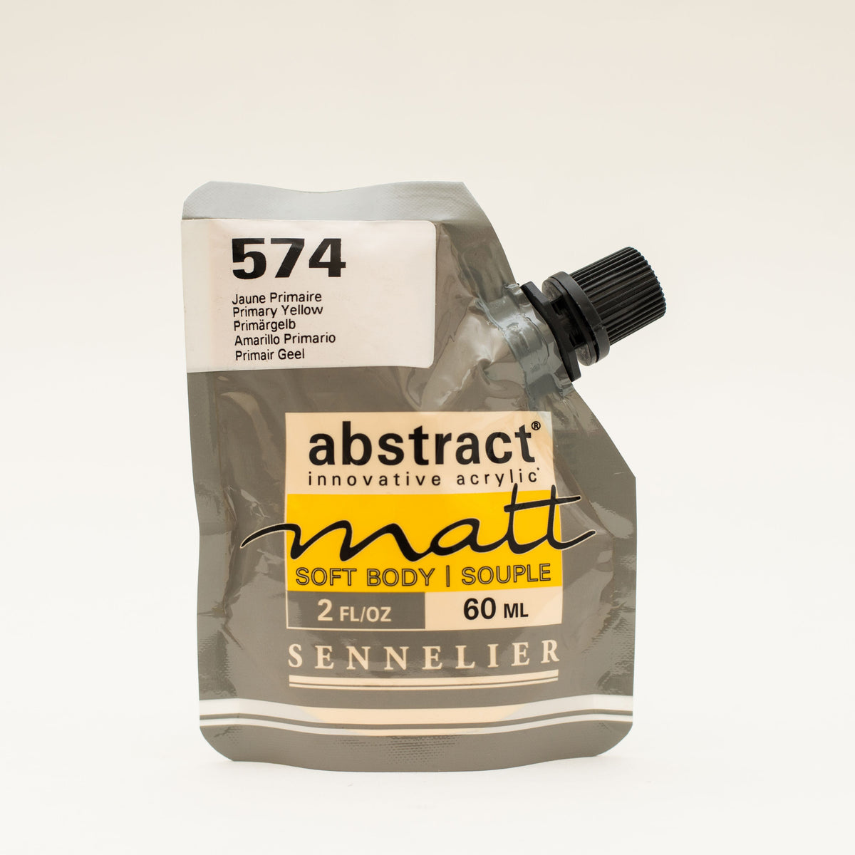 Abstrait mat 60ml Jaune Primaire