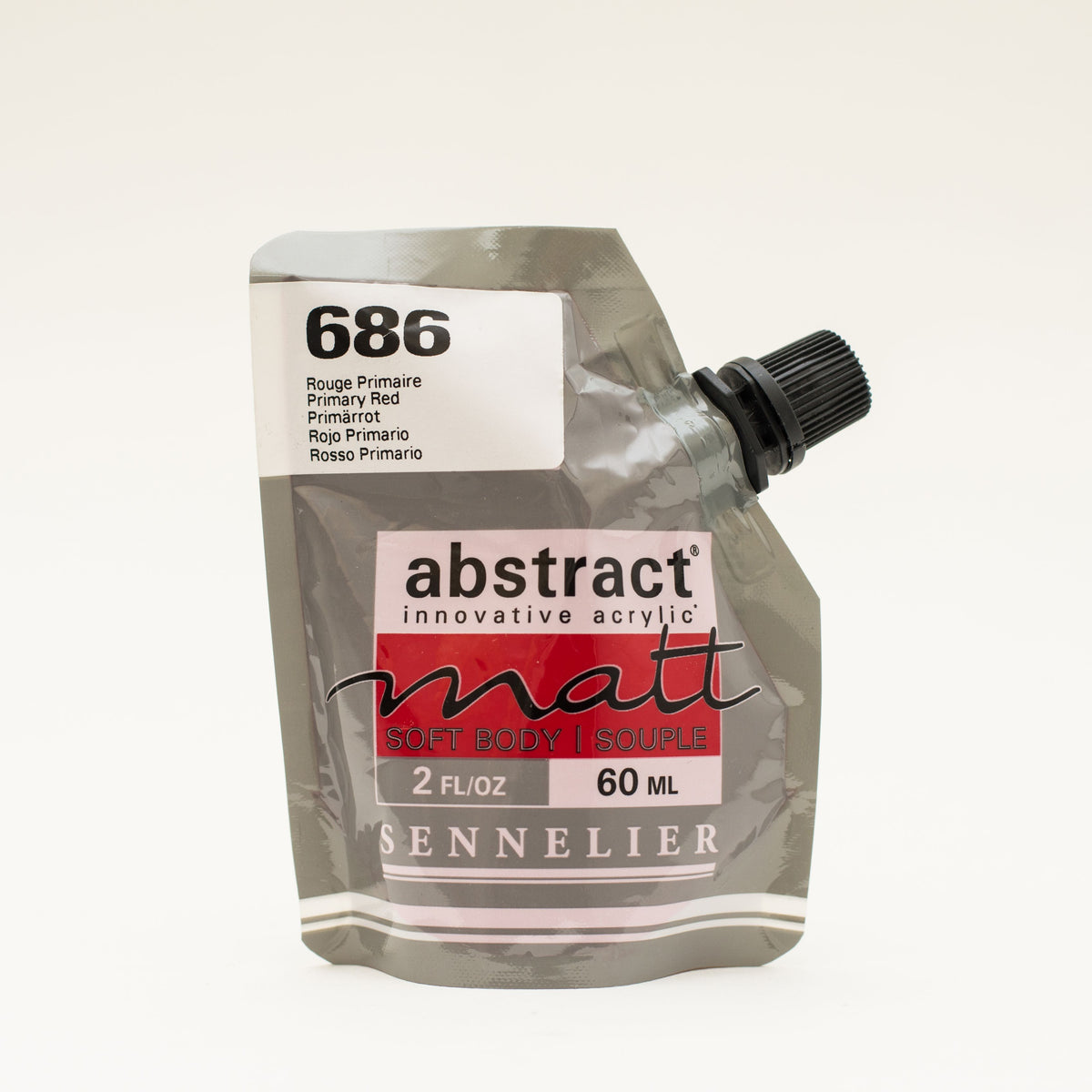 Abstrait mat 60ml Rouge Primaire