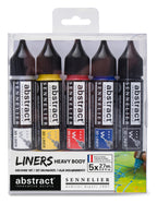 Set Liners Abstract - Set de 5 Couleurs Primaires