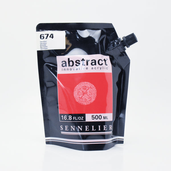 Abstrait 500ml - Vermillon