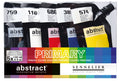 Pack thématique -abstrait- Couleurs Primaires