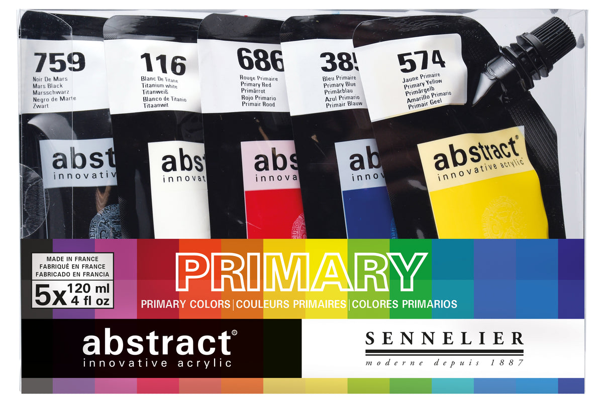 Pack thématique -abstrait- Couleurs Primaires