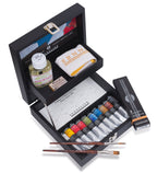 COFFRET BOIS Huile Extra-Fine 10 tubes x 21ml + accessoires