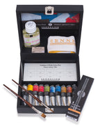 COFFRET BOIS Huile Extra-Fine 10 tubes x 21ml + accessoires