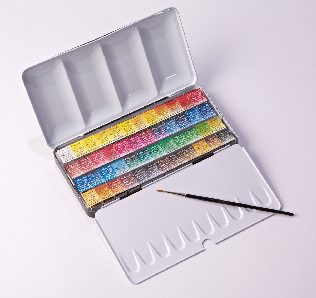 Boite métal Aquarelle Extra-fine 48 demi-godets