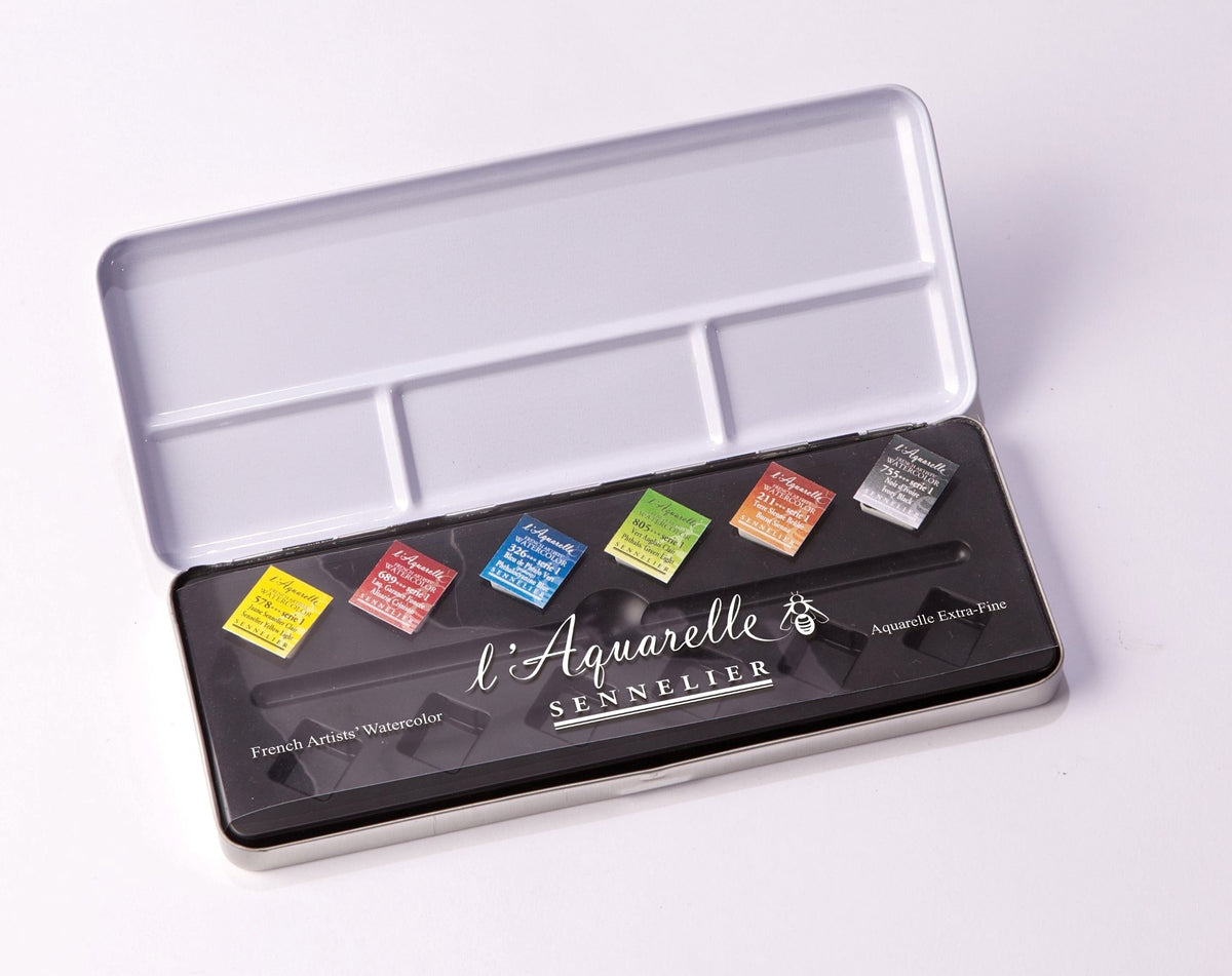 Test Pack Aquarelle Extra-fine - 6 demi-godets