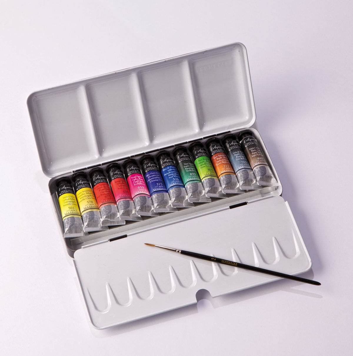Boite métal Aquarelle Extra-fine 10ml x 12 tubes