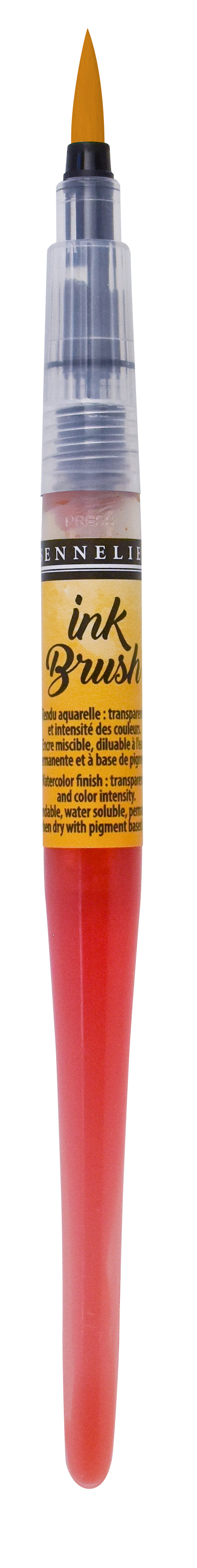 INK BRUSH Encre Aquarellable -  Jaune Sennelier