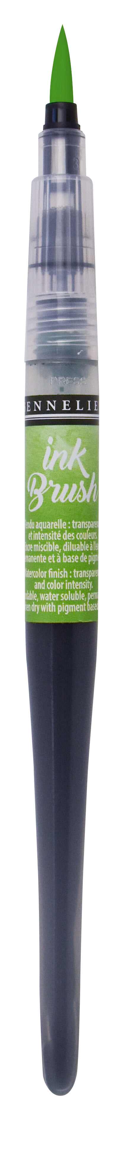 INK BRUSH Encre Aquarellable -  Vert Jaune