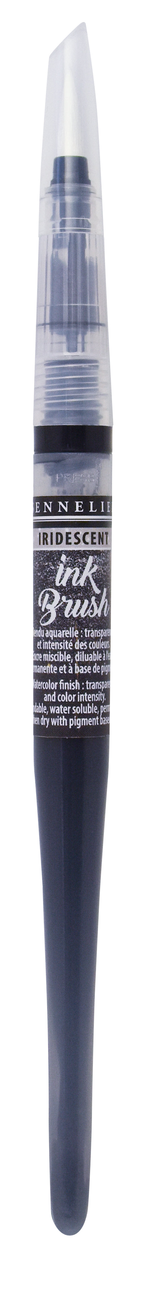 INK BRUSH Encre Aquarellable - Noir Irisé