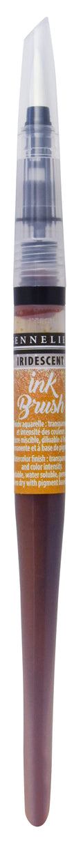 INK BRUSH Encre Aquarellable - Orange Irisé