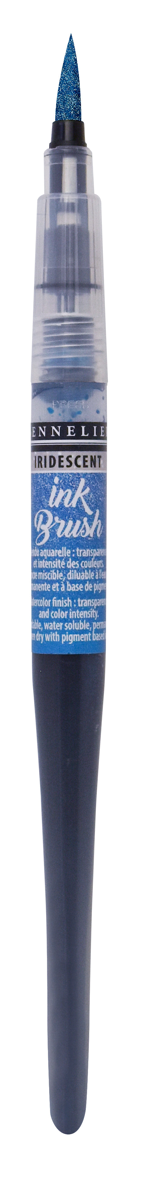INK BRUSH Encre Aquarellable - Turquoise Irisé