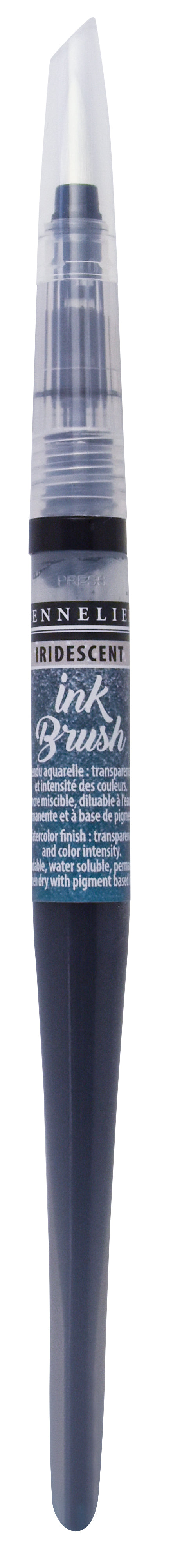 INK BRUSH Encre Aquarellable - Bleu indigo Irisé