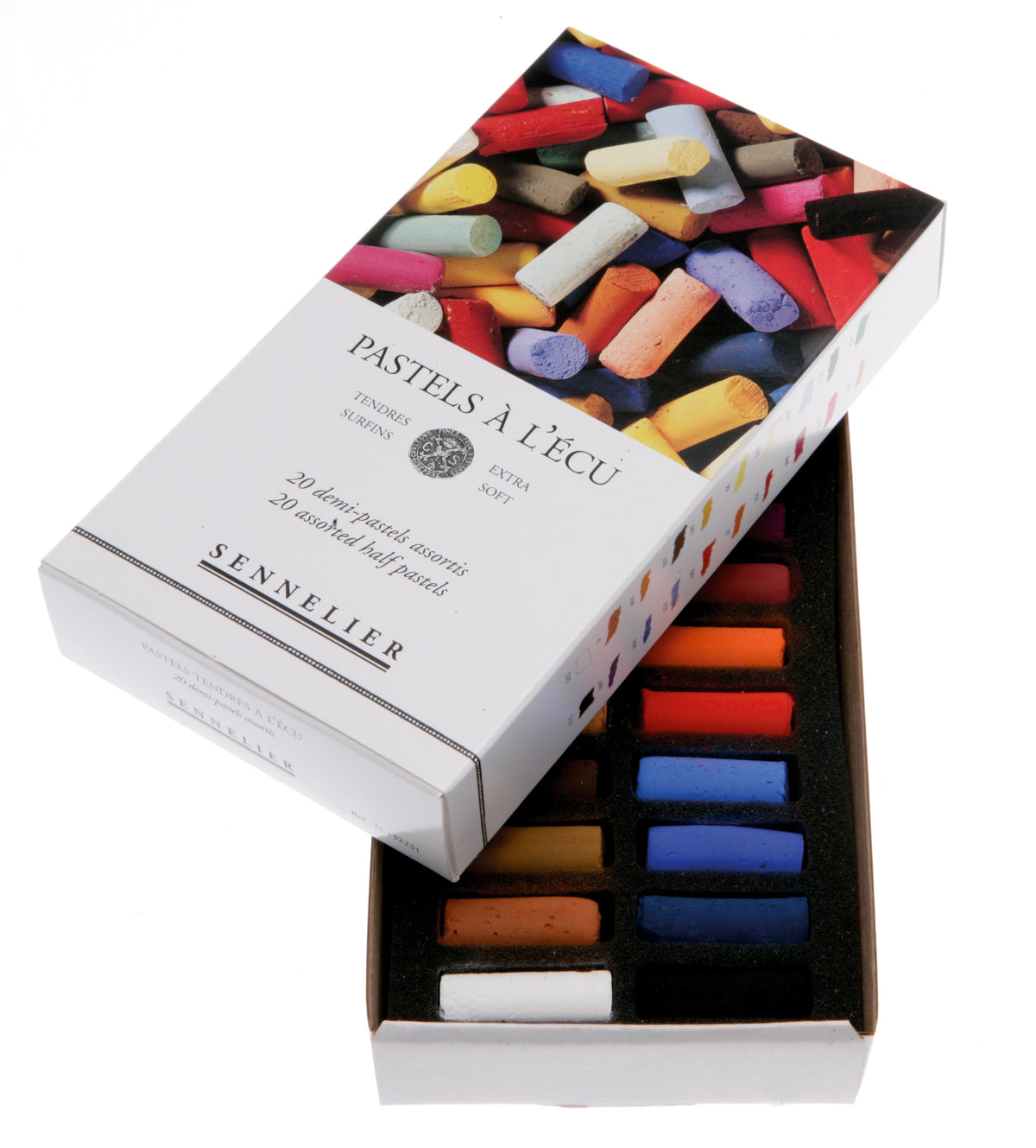 Etui Pastel à l'Ecu - 20 demi-pastels par SENNELIER
