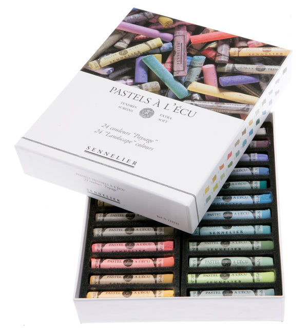 Boite Pastel à l'Ecu PAYSAGE- 24 pastels by sennelier