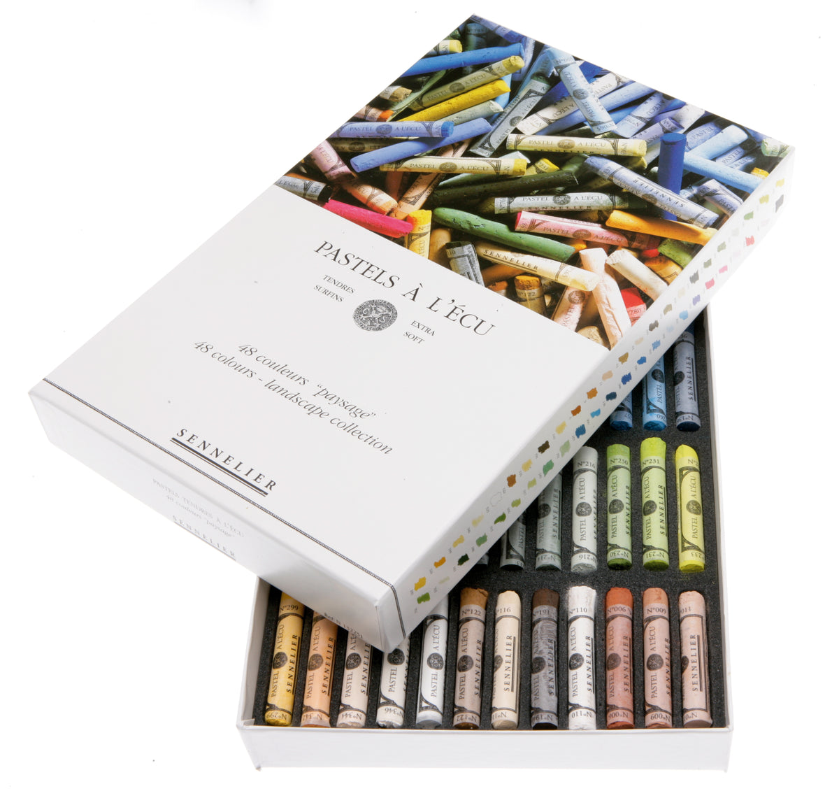 Boite Pastel à l'Écu PAYSAGE - 48 pastels by sennelier