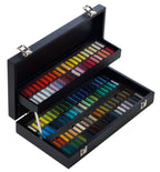 Boite en bois Noir 120 demi  pastels EXTRA TENDRES - Sennelier