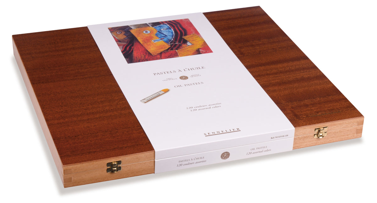 Set en Bois UNIVERSELLE 120 Pastels à l'huile SENNELIER