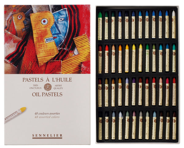 Boite Pastel à l'huile UNIVERSEL by sennelier - 48 pastels