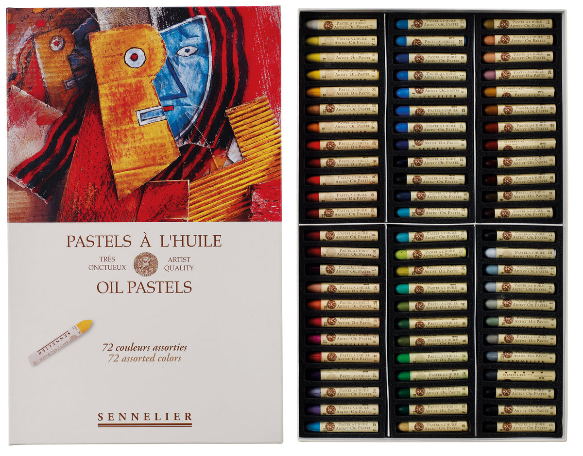 Boite Pastel à l'huile UNIVERSEL by sennelier - 72 pastels