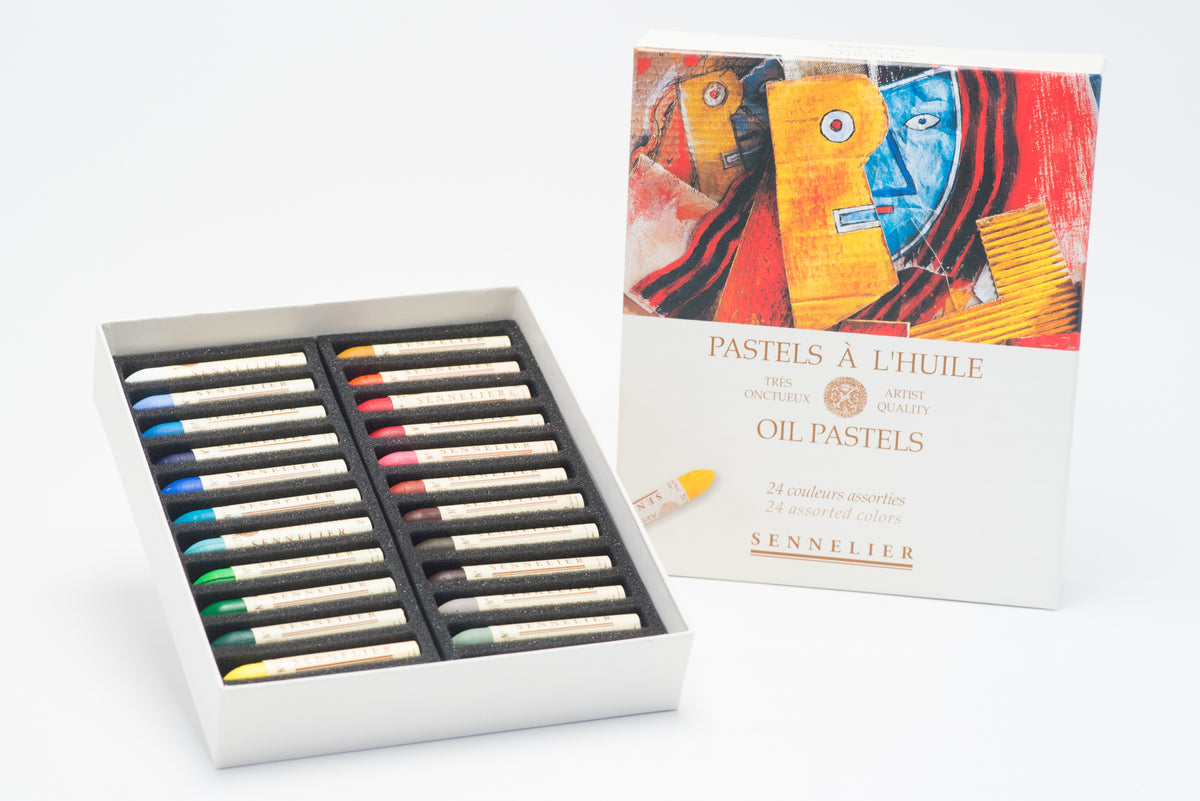 Pastels à l'huile - Universel (Boite de 24)